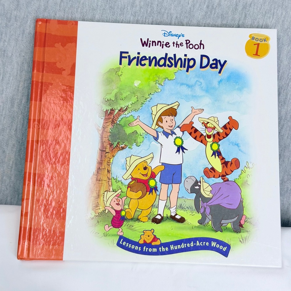 Disney Winnie the Pooh Friendship Day Book 1 Lessons Hundred-Acre Wood 2000 B24